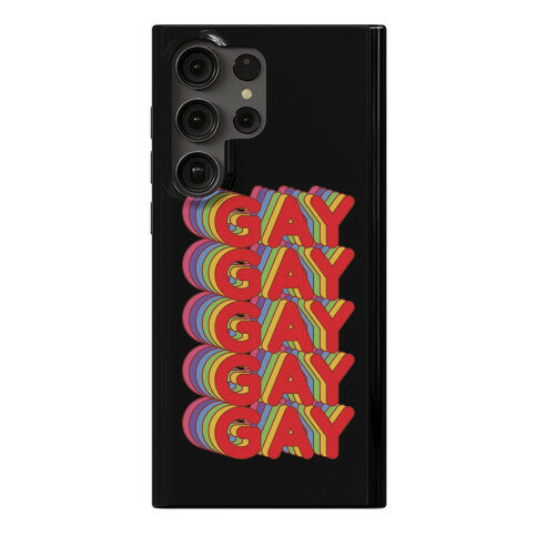 Gay Retro Rainbow Phone Case